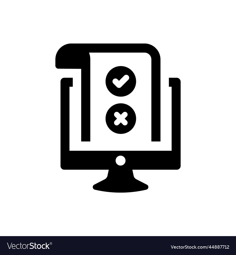 Online checklist icon