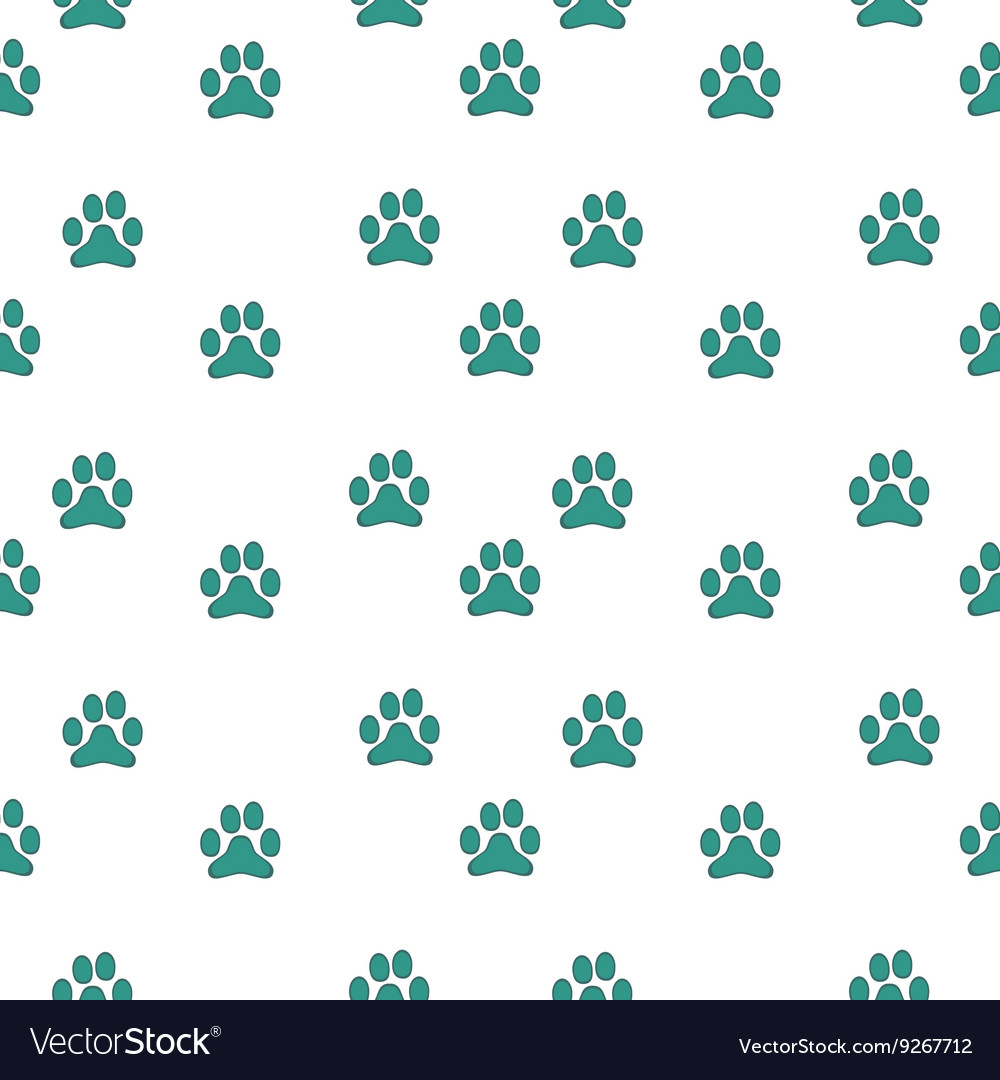 Paw background pattern