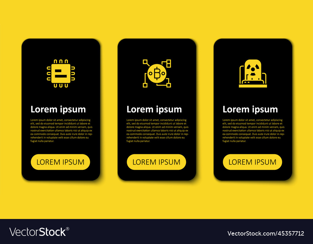 Set radioactive warning lamp blockchain