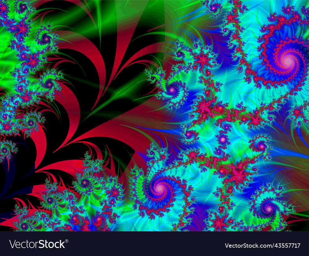 Abstract bright multicolor linear pattern color vector image Abstract bright multicolor linear pattern color