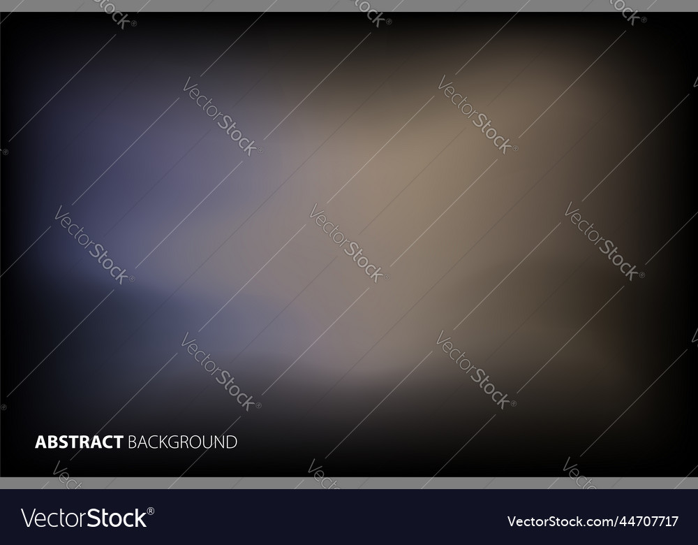 Abstract gradient blurred background in dark
