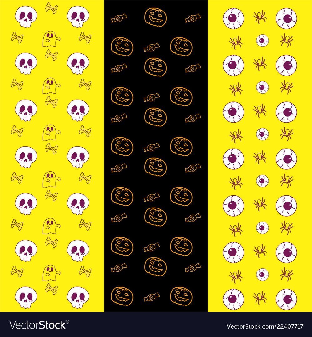 Halloween pattern