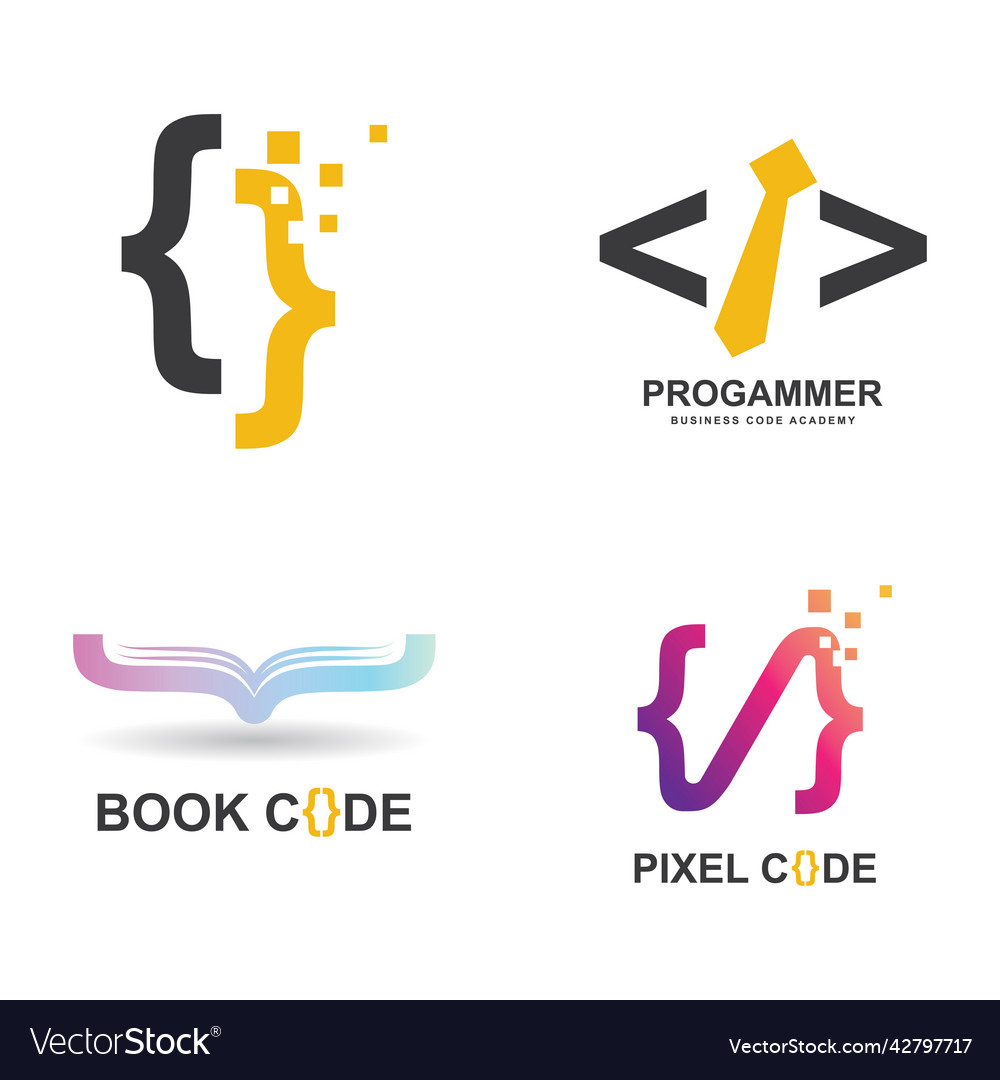 Programming code technology logo