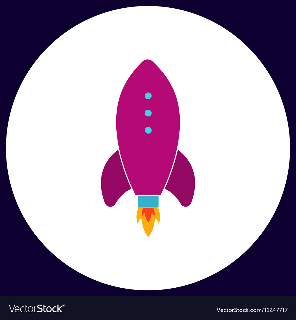 Rocket computer symbol
