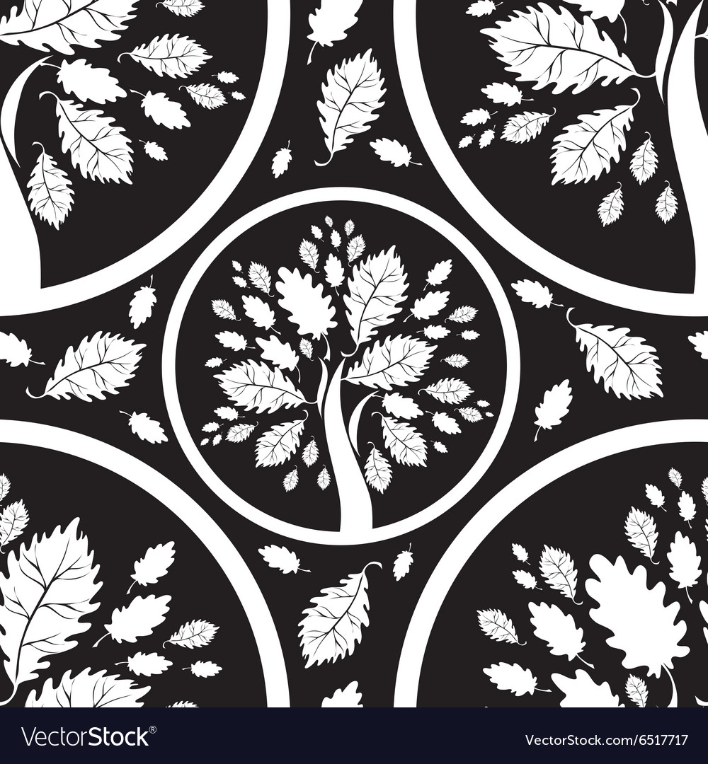 Seamless tree pattern 05