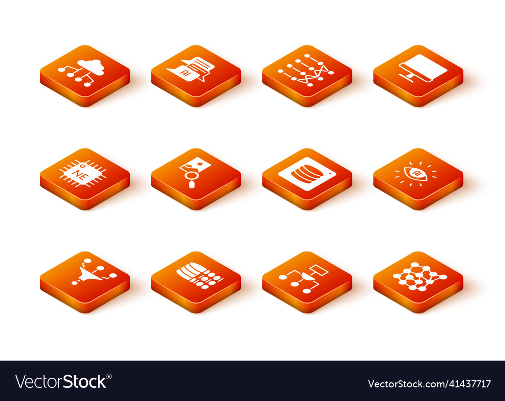 Set funnel or filter binary code processor cpu vector image Set funnel or filter binary code processor cpu