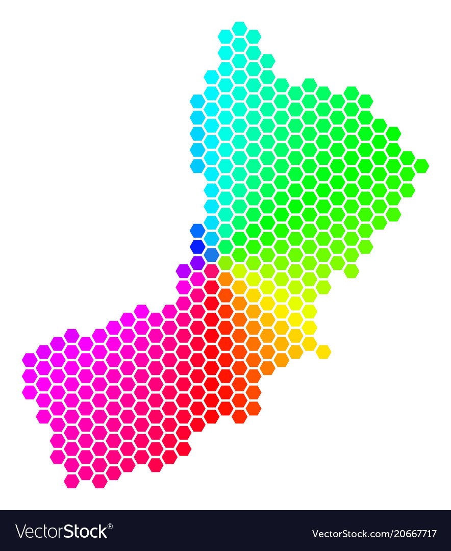 Spectrum hexagon oman map