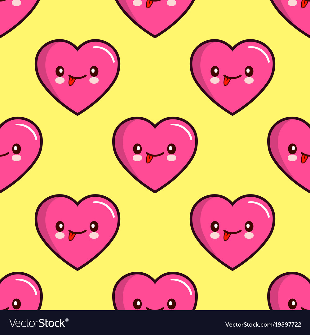 Smiling Heart Pattern