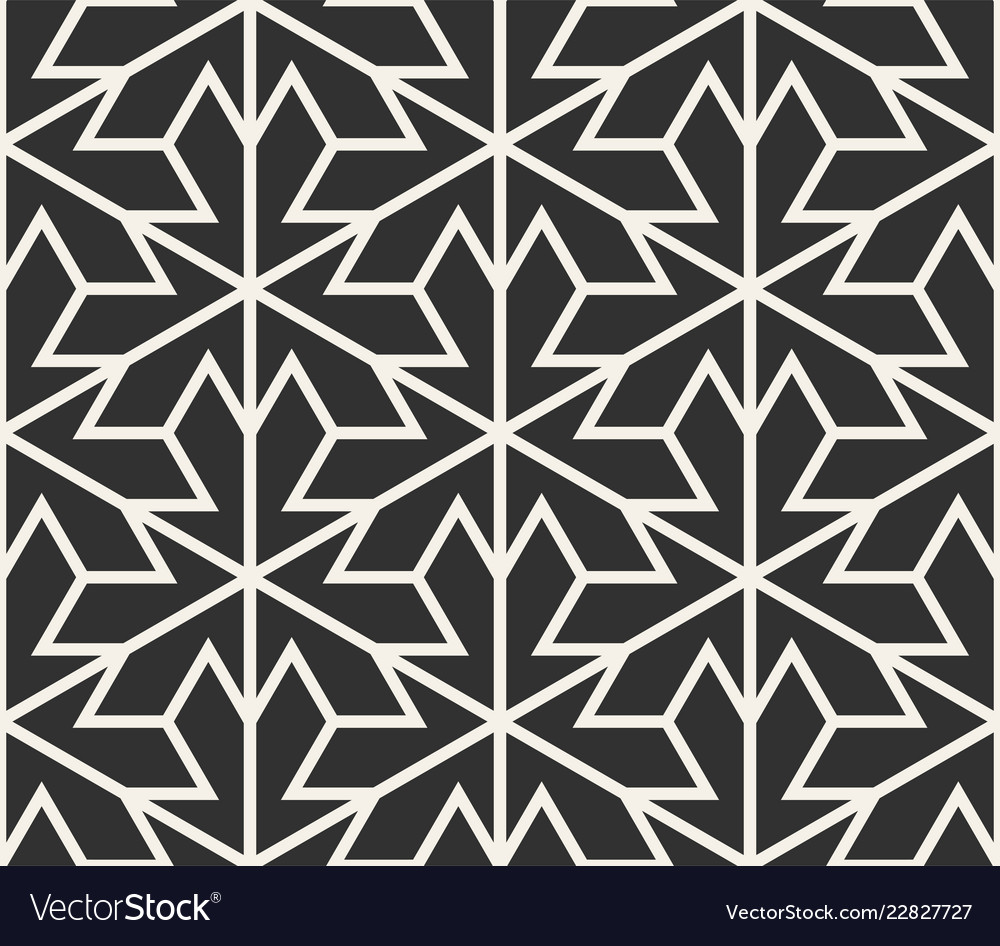 Geometric Triangle Pattern