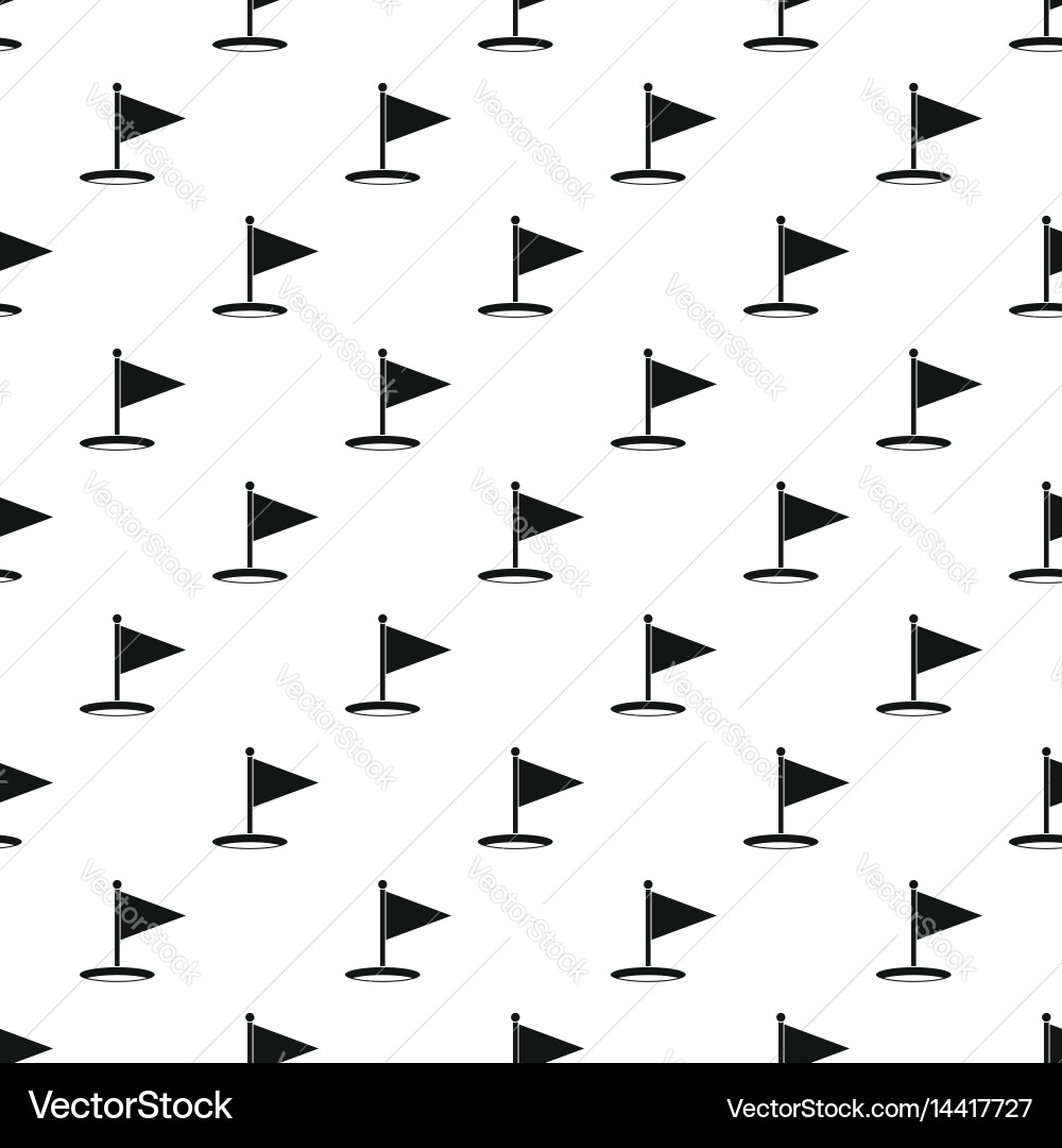 Golf flag pattern Royalty Free Vector Image - VectorStock