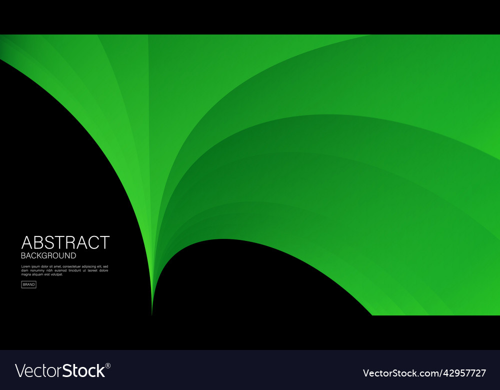 Green wave abstract background-wave pattern vector image Green wave abstract background-wave pattern