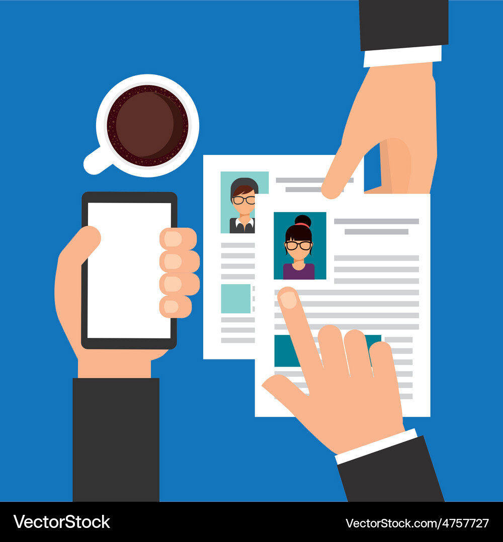 Human resources Royalty Free Vector Image - VectorStock