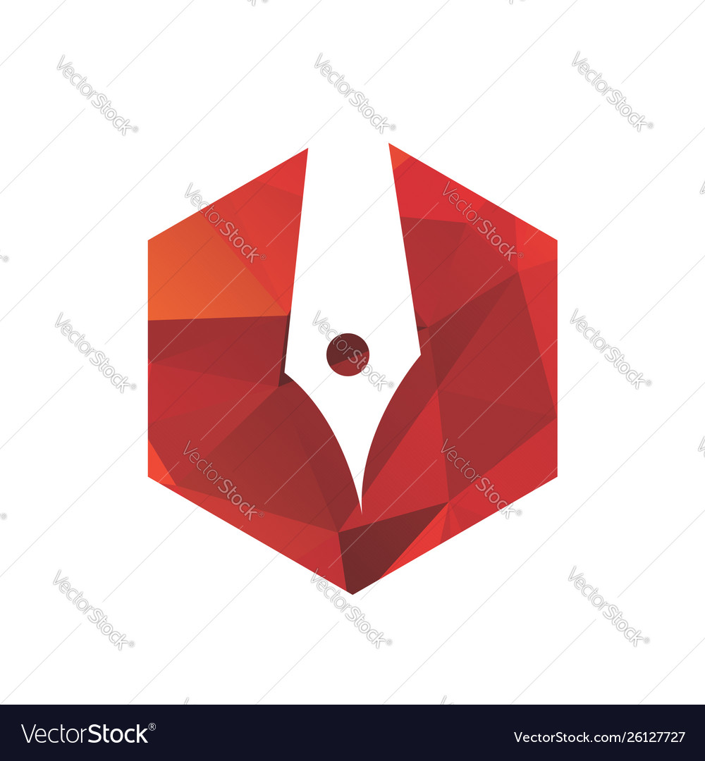 Simple memo and pen button application icon vector image Simple memo and pen button application icon