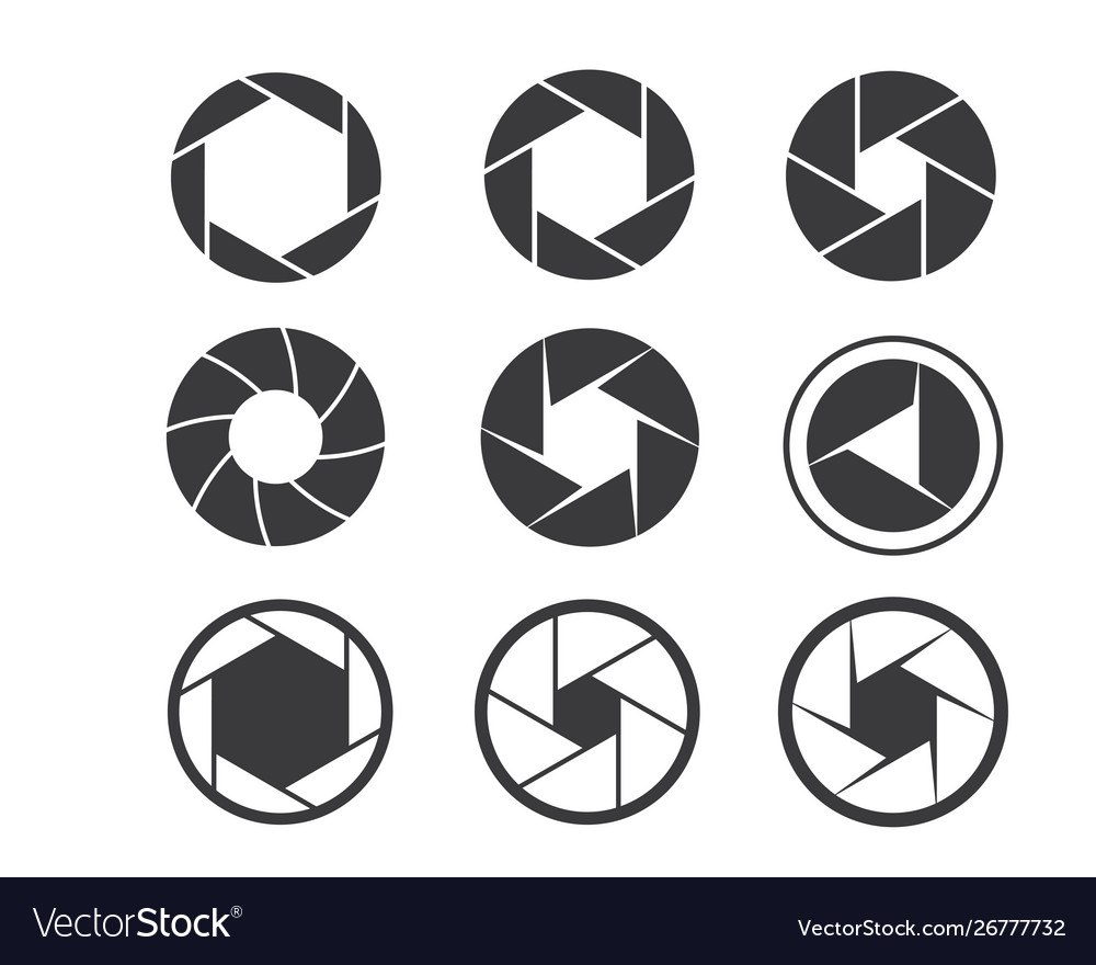 Camera shutter icon