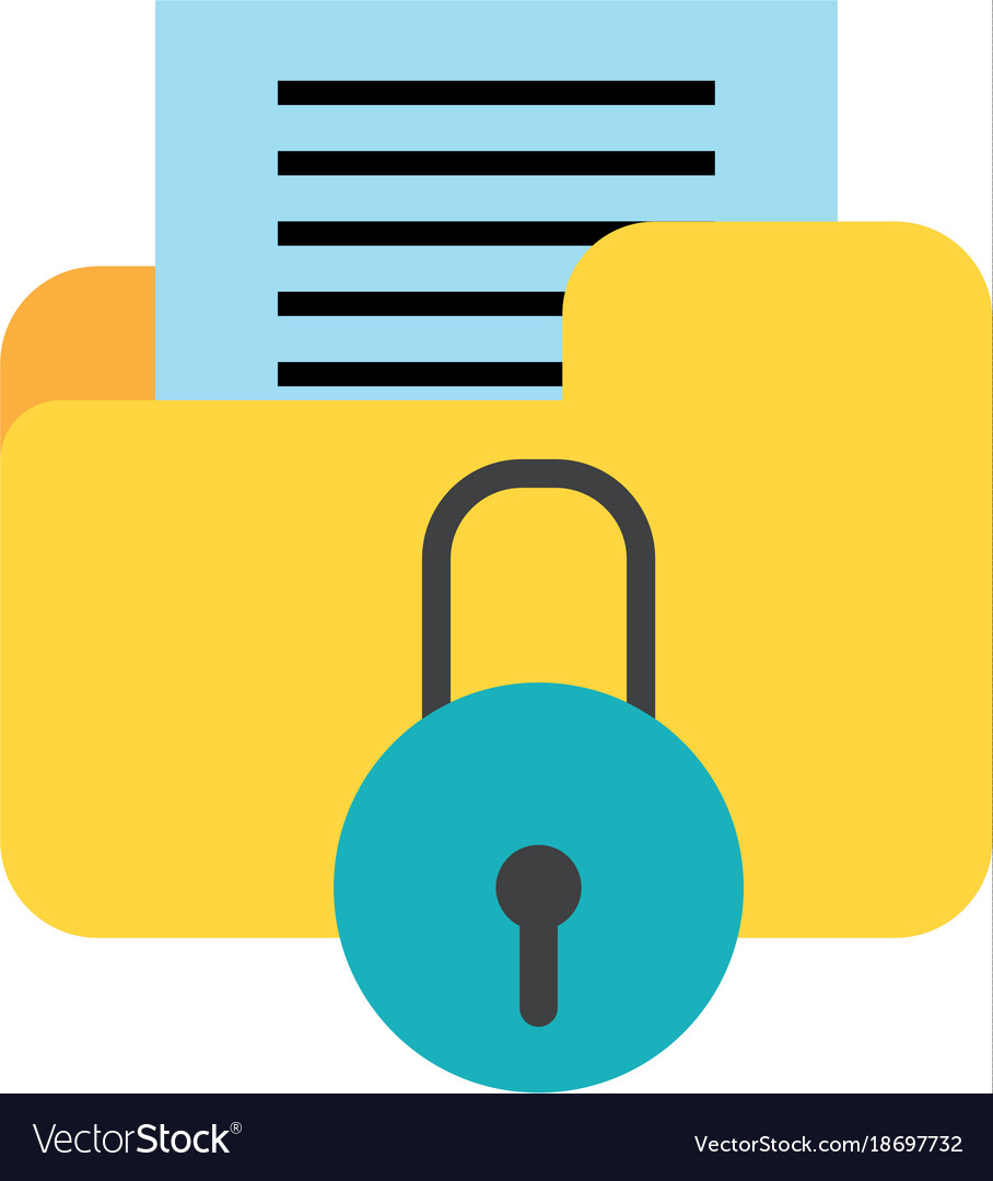 File and padlock design