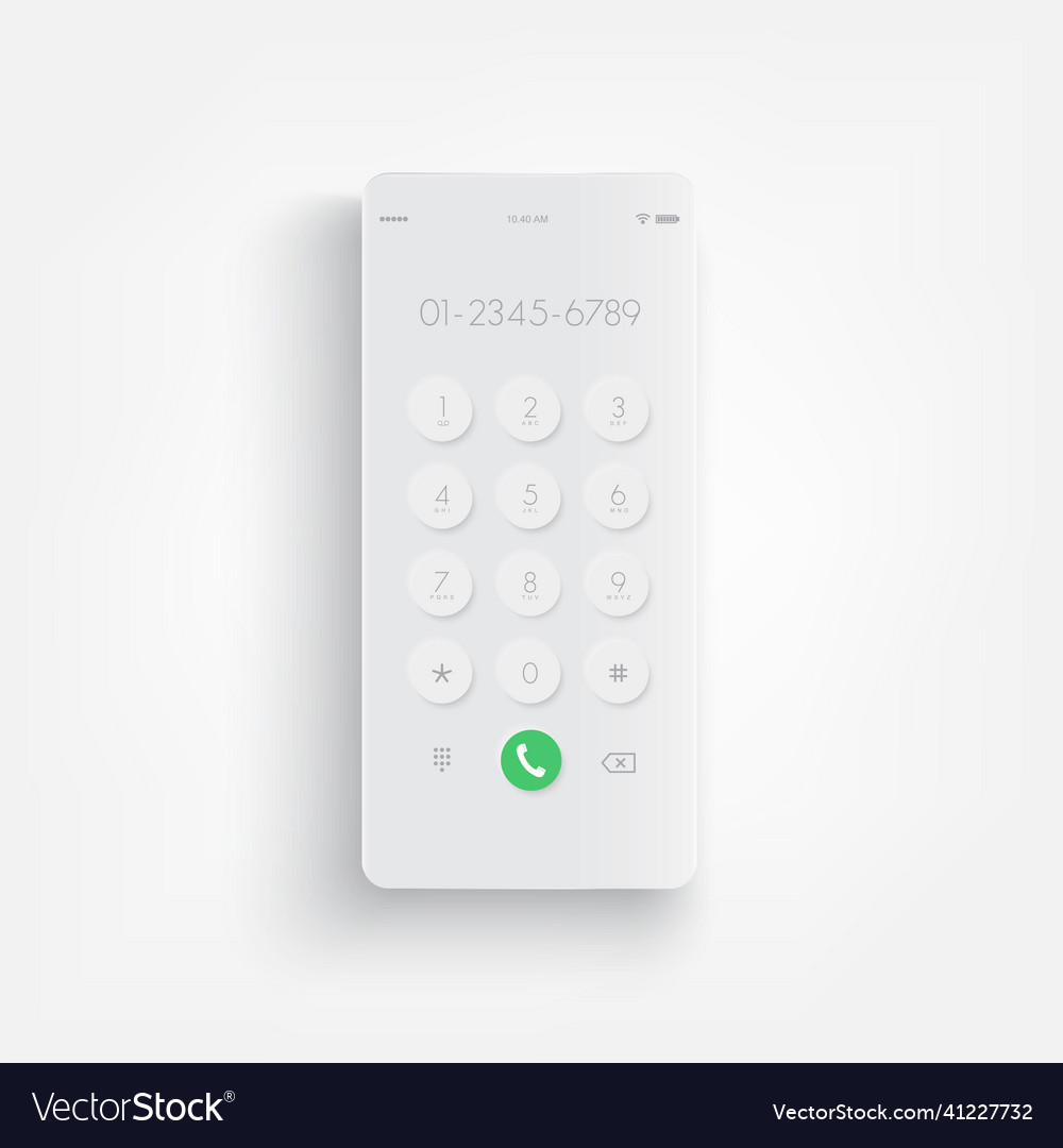 keypad phone display problem