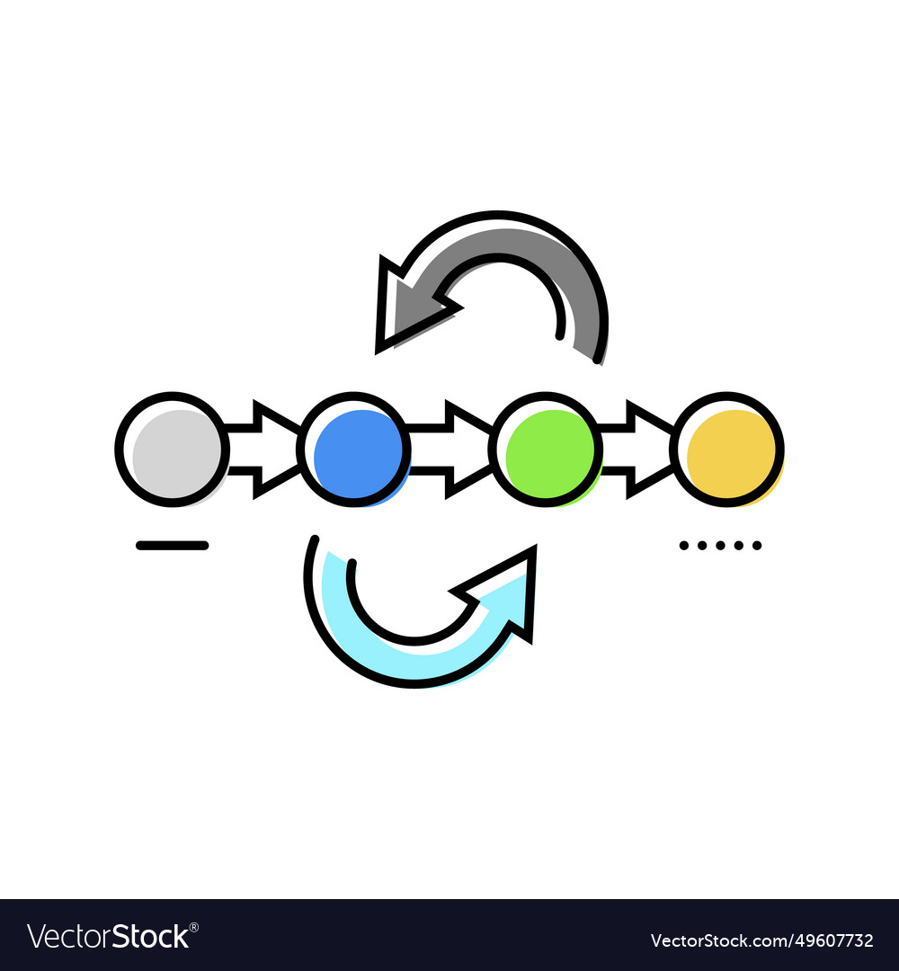 Prototyping phase analyst color icon vector image Prototyping phase analyst color icon
