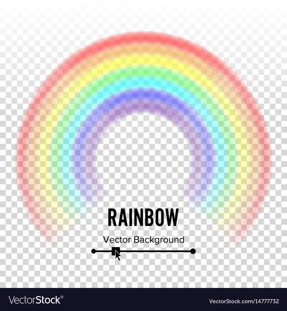 Rainbow circle element color spectrum