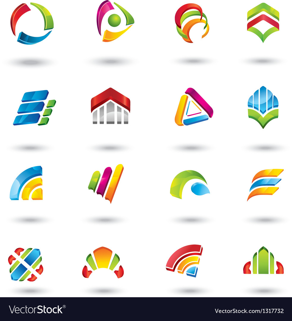 Set of design elements