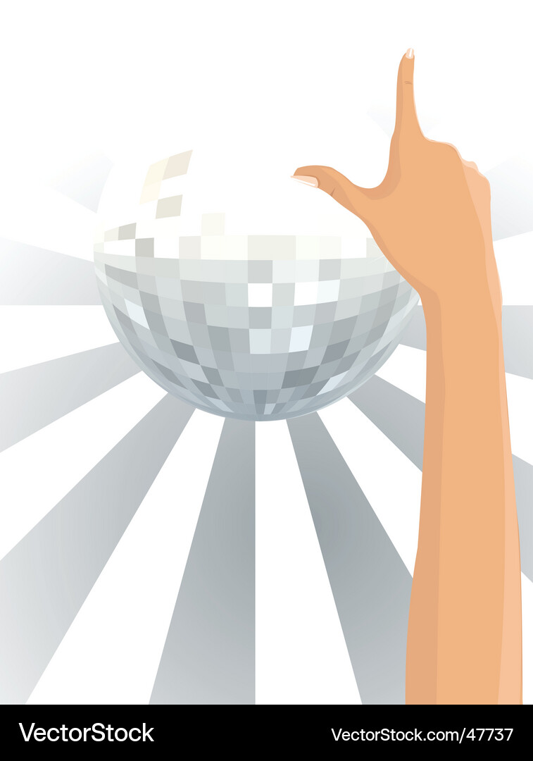 Disco party Royalty Free Vector Image - VectorStock