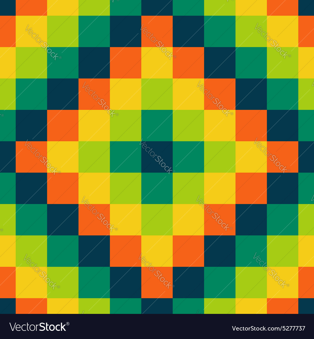 Geometric Checkerboard Pattern