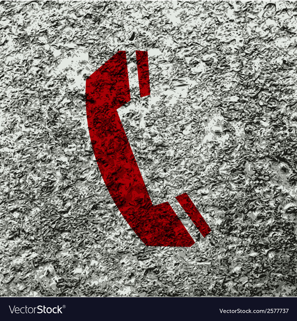 Phone flat modern web button and space for your