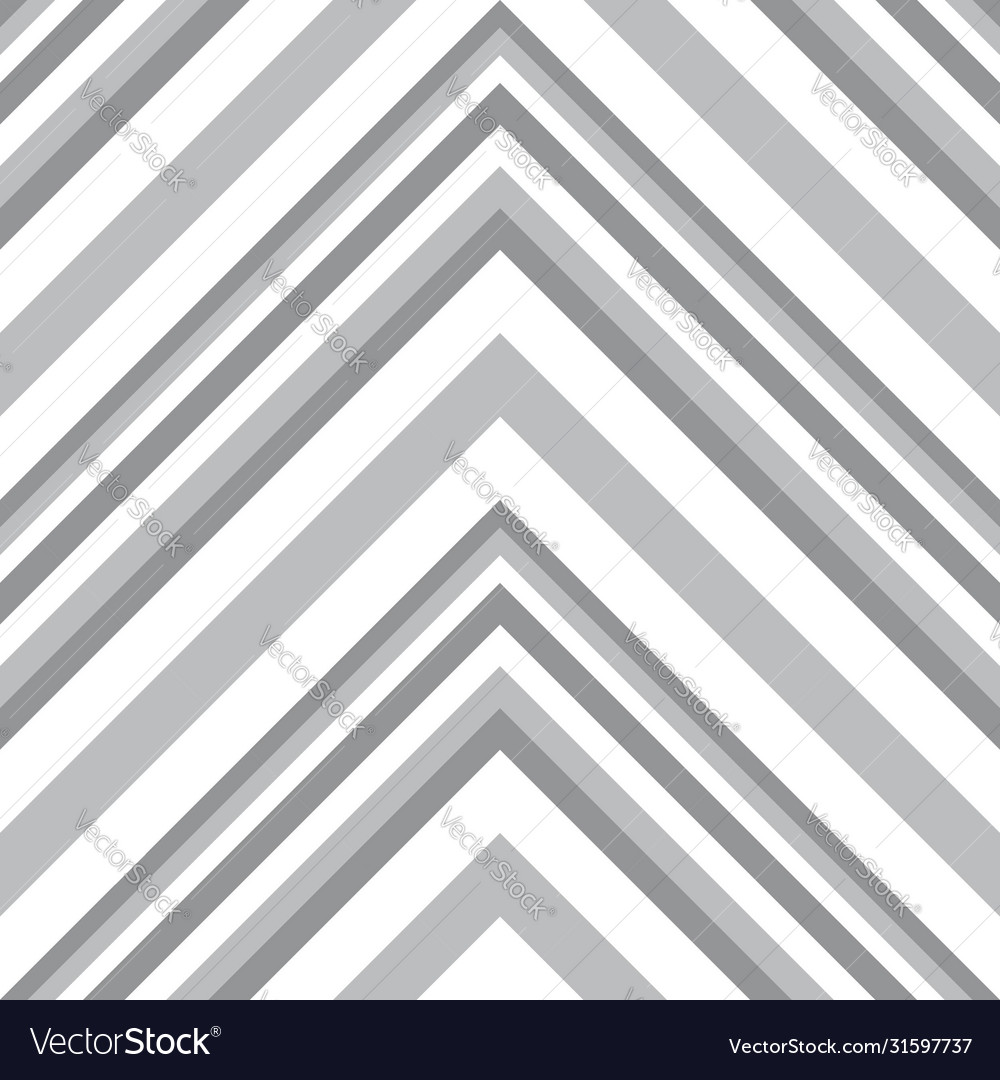 White chevron diagonal stripes seamless pattern Vector Image