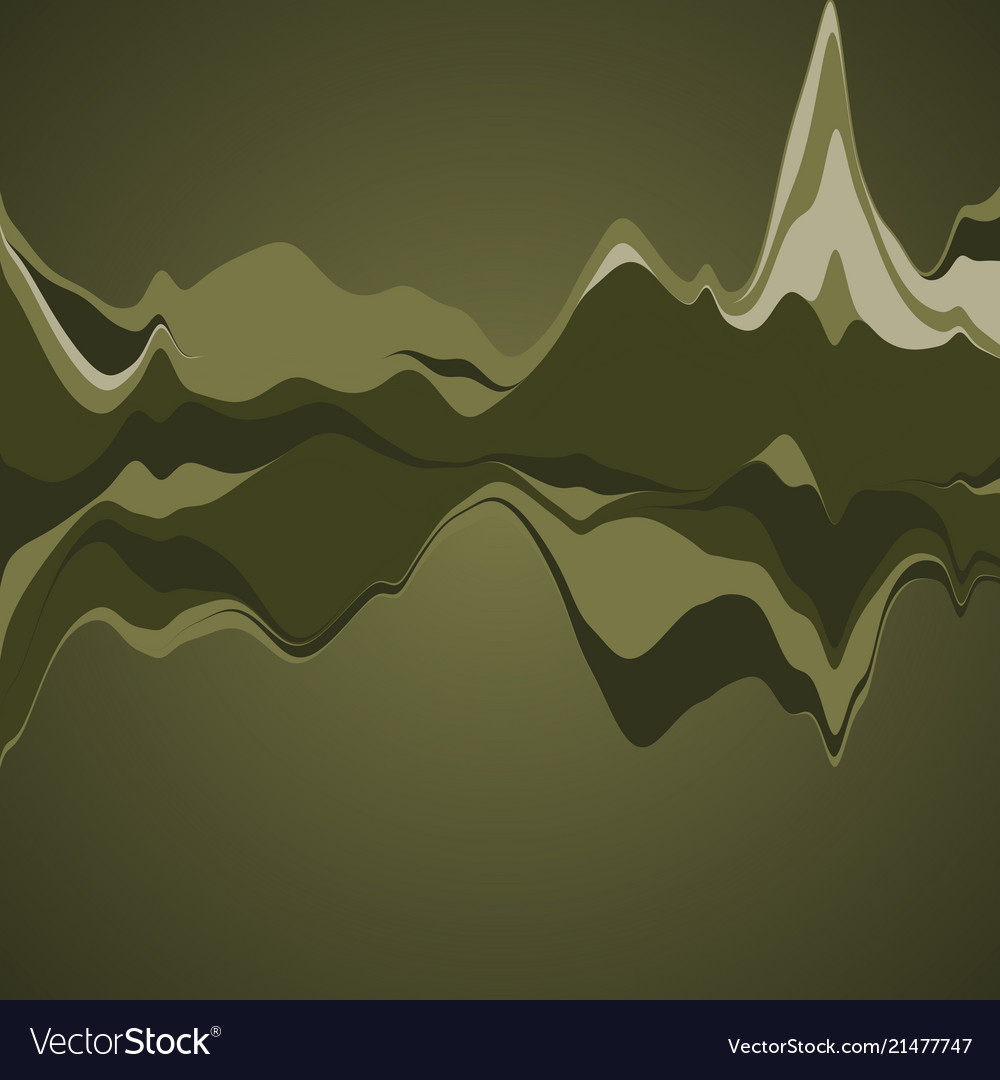 Big data visualization streamgraph futuristic vector image Big data visualization streamgraph futuristic