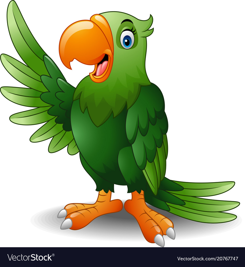 Images Of Cartoon Green Bird