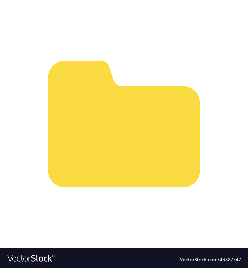 Folder flat color ui icon