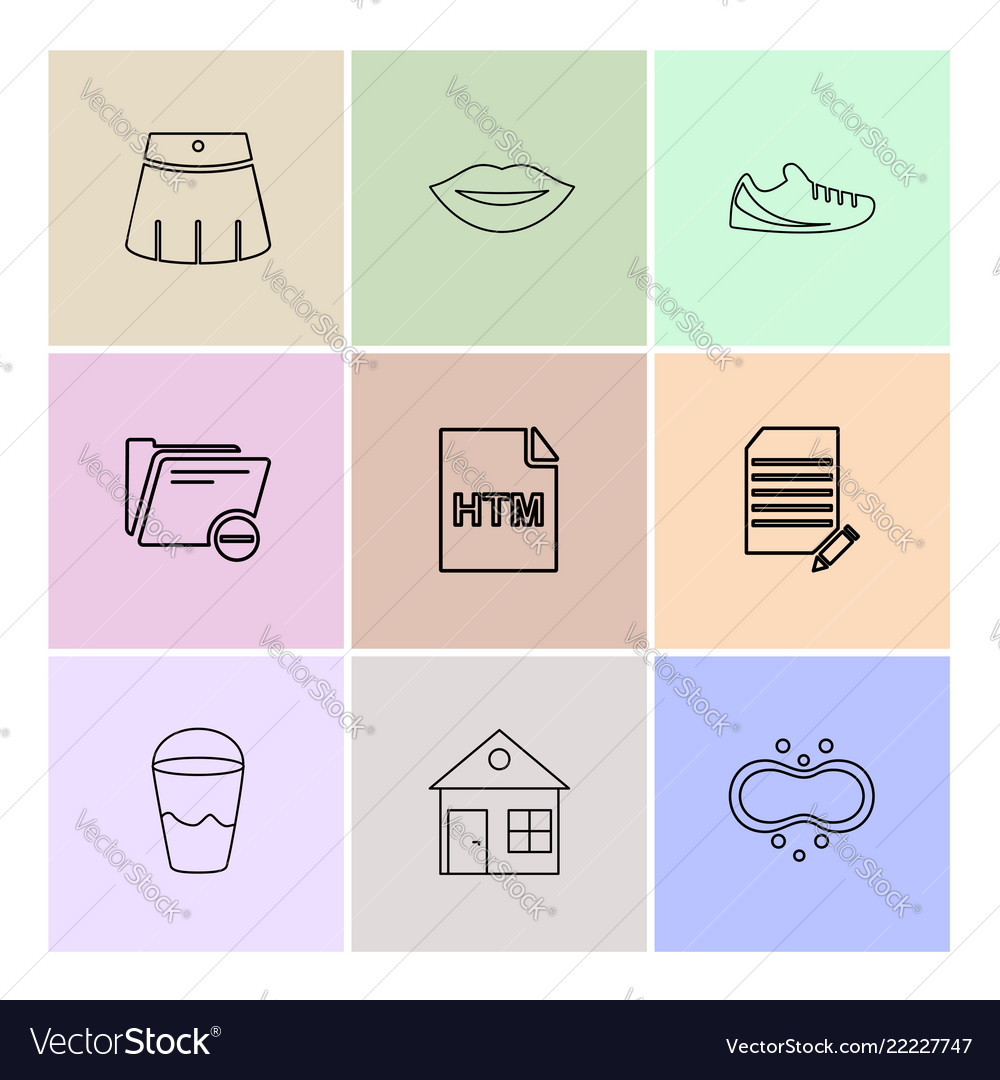 Html glass lips folder files file type
