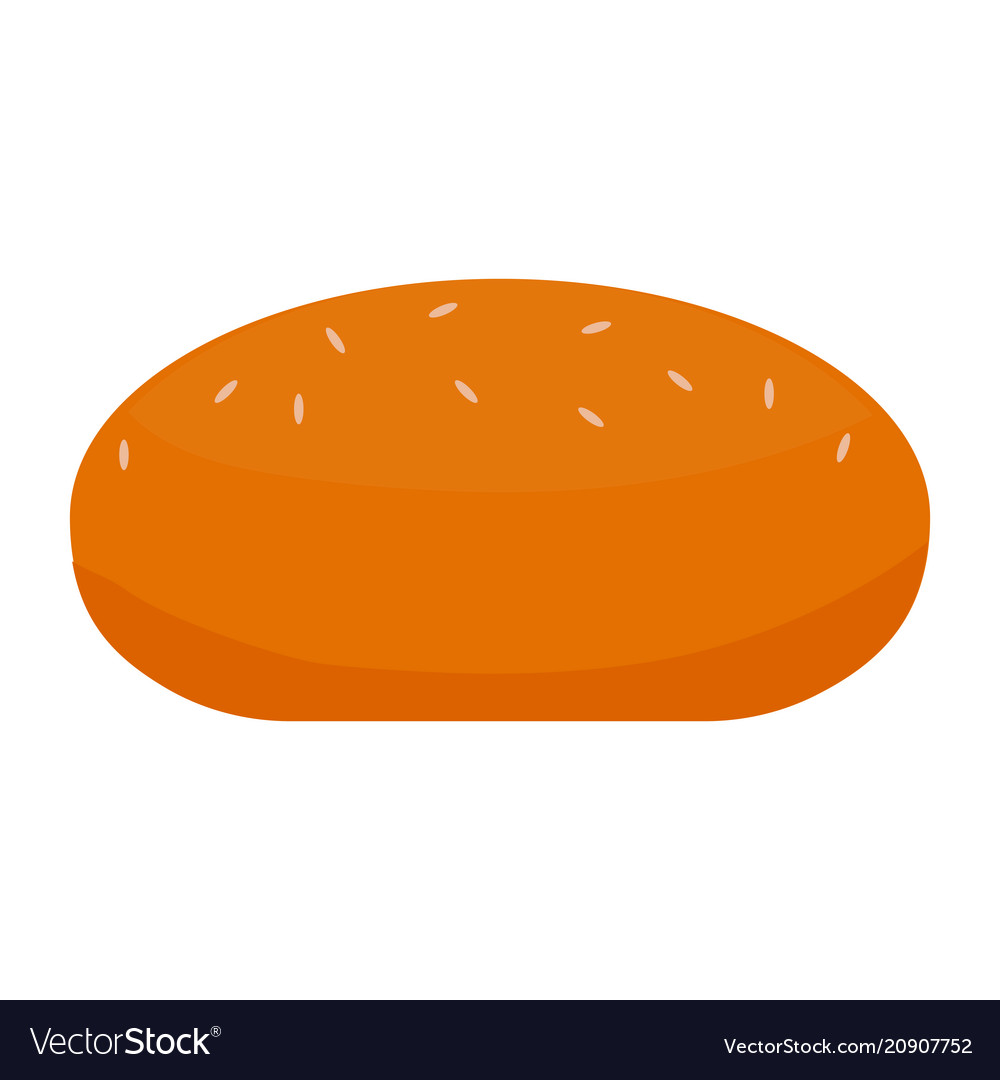 Abstract burger object vector image Abstract burger object