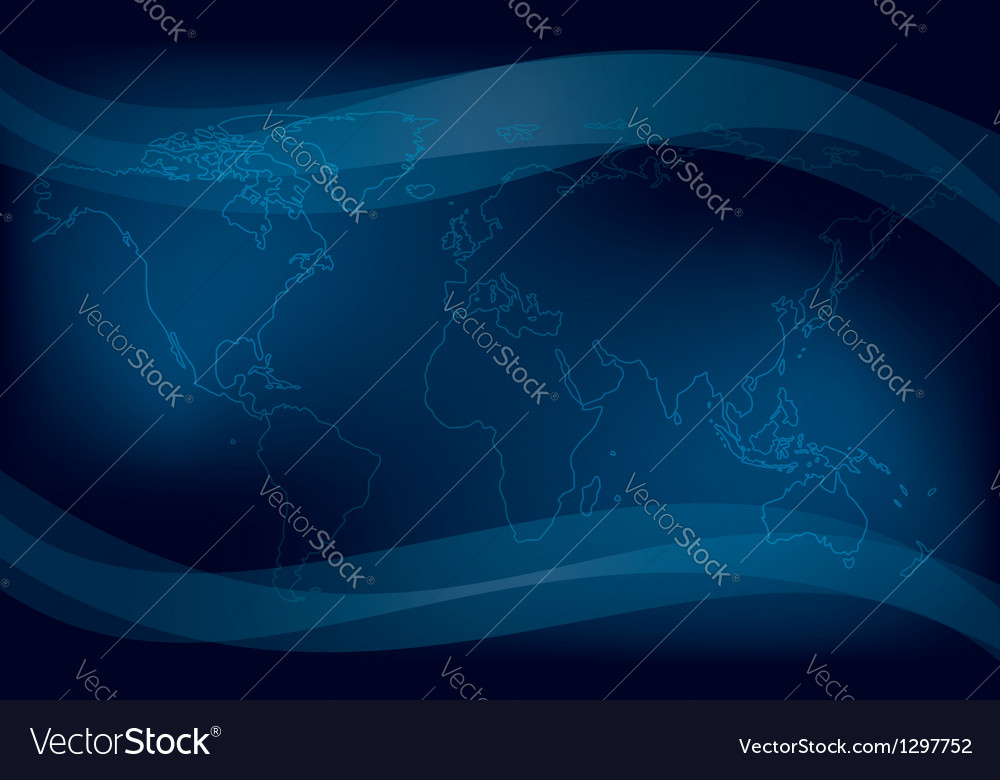 Abstract World Map Background