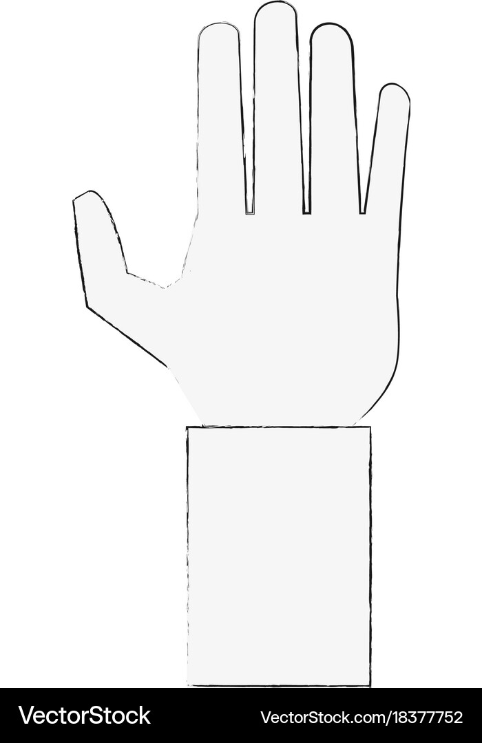 Hand icon image Royalty Free Vector Image - VectorStock