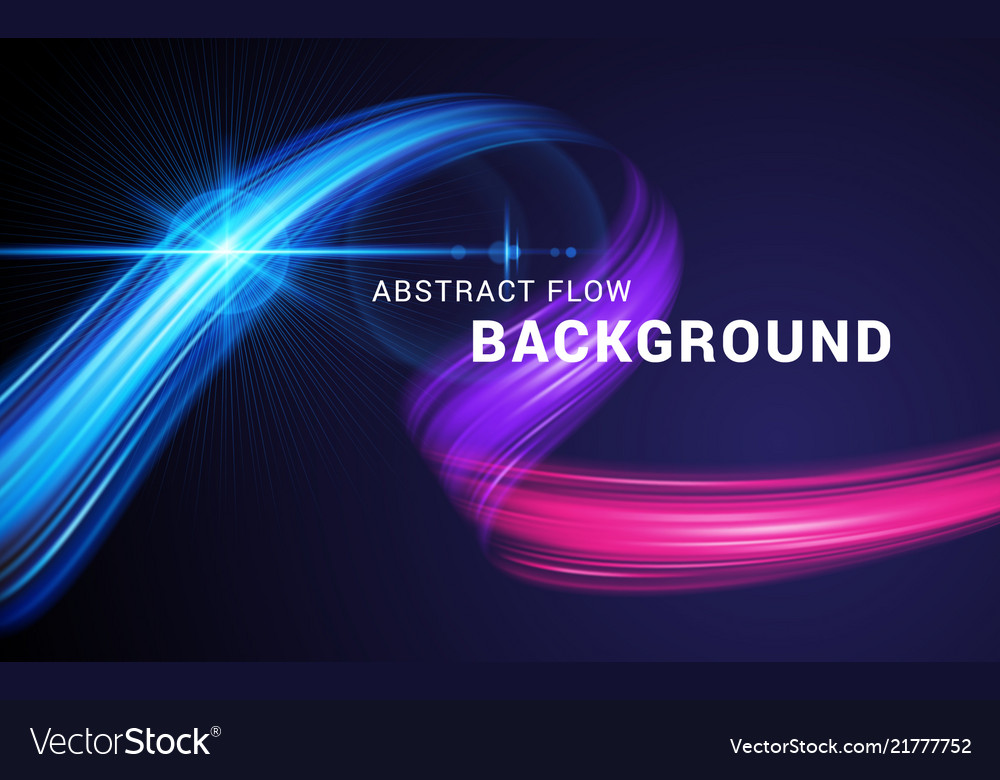 Modern colorful flow abstract background vector image Modern colorful flow abstract background