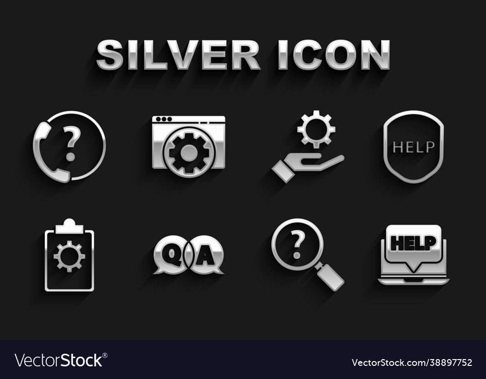 Set question and answer shield with text help