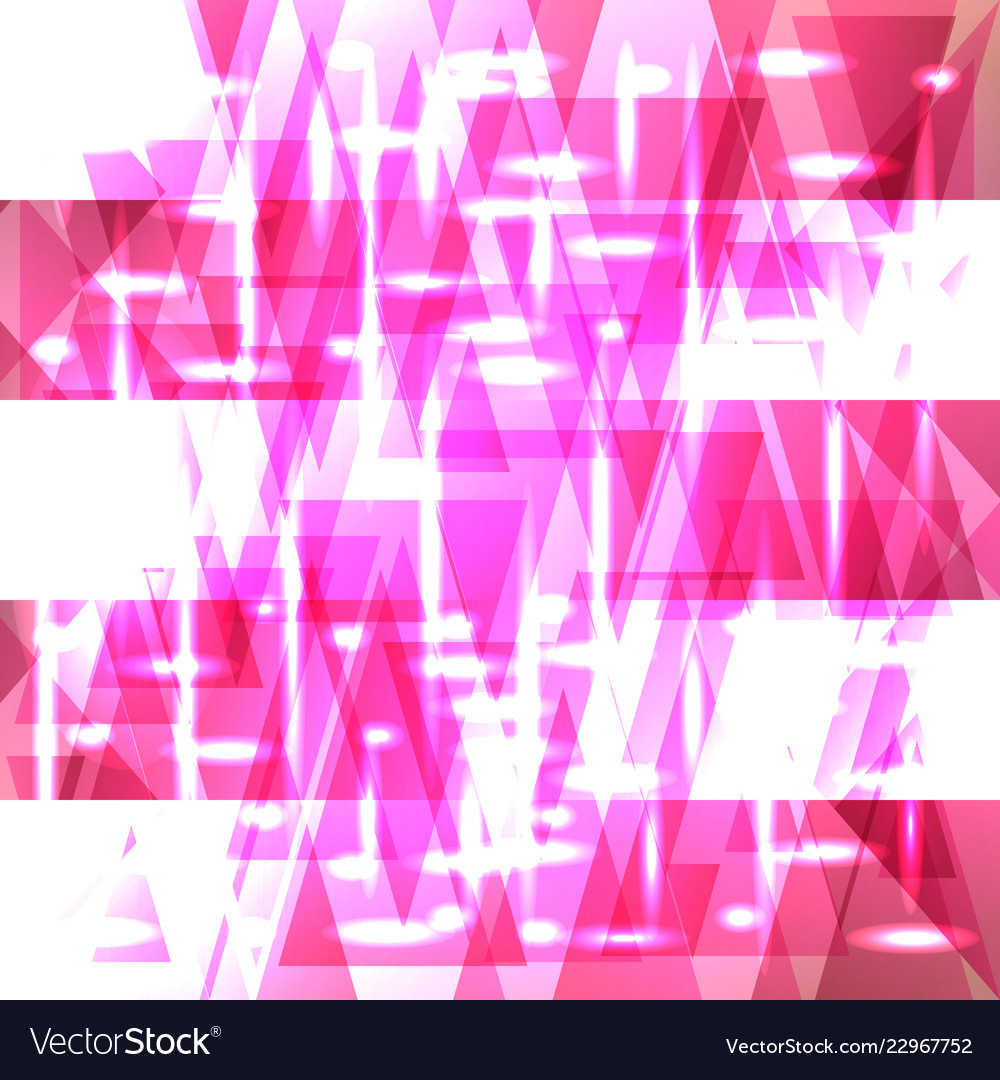 Shiny colors flamingo pattern of shards and strips Vector Image Shiny colors flamingo pattern of shards and strips