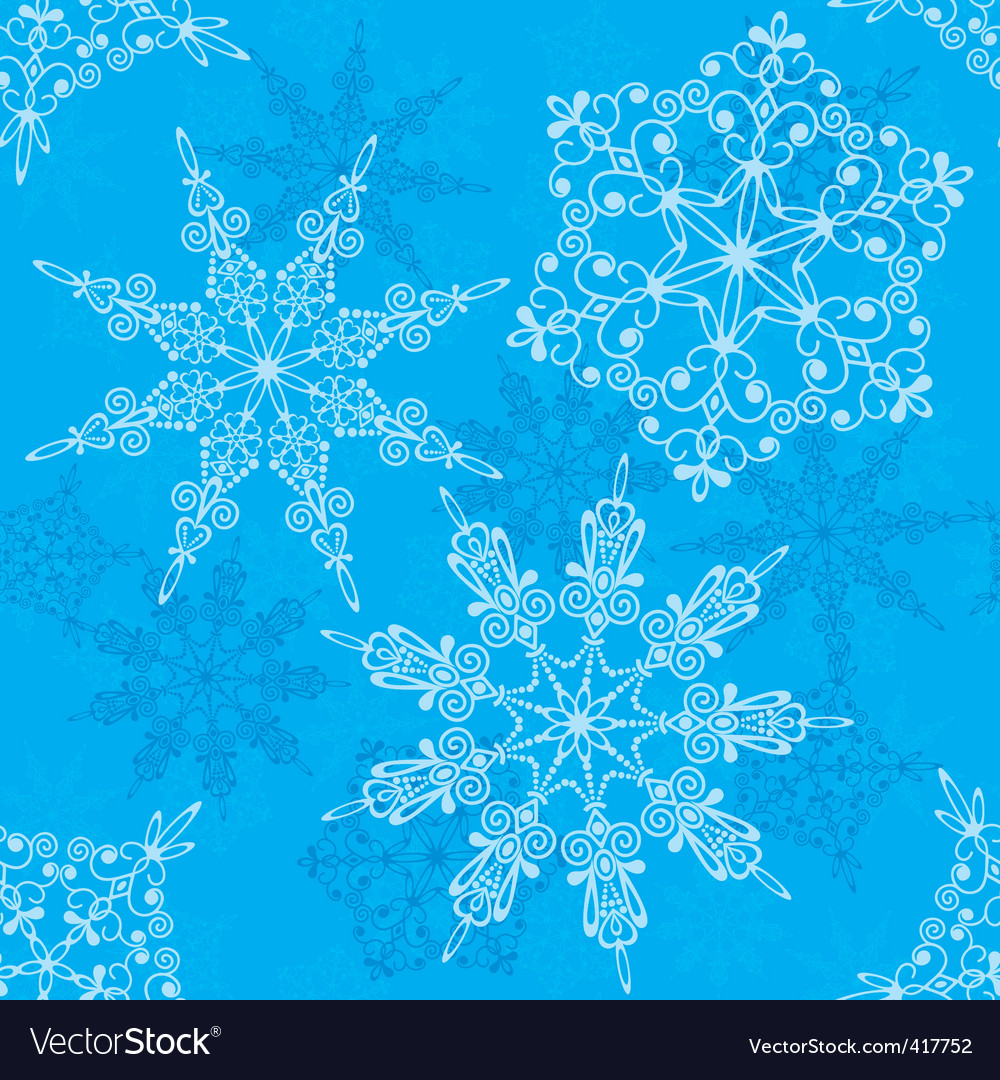 Snowflakes pattern