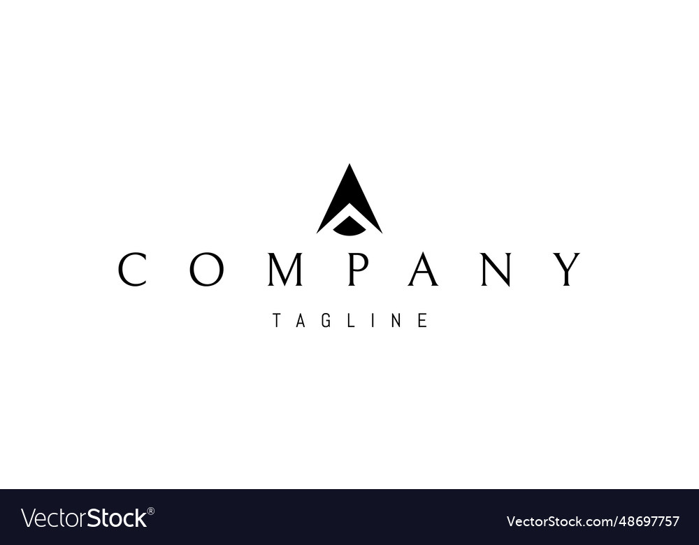 A logo with an abstract image of bird