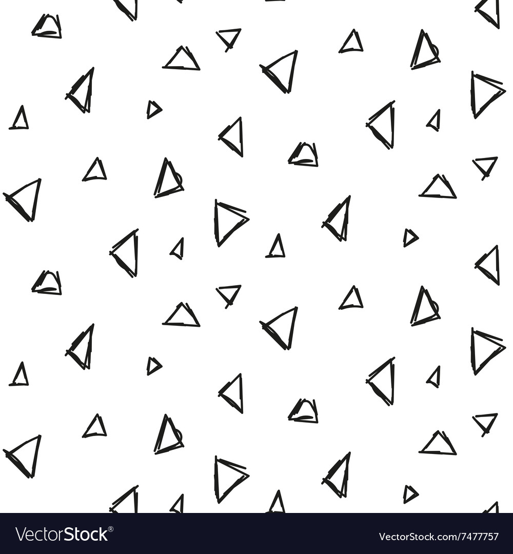 Ink Triangle Pattern