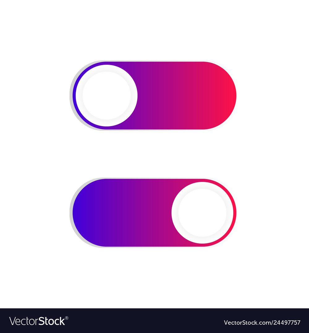 On off icon Royalty Free Vector Image - VectorStock