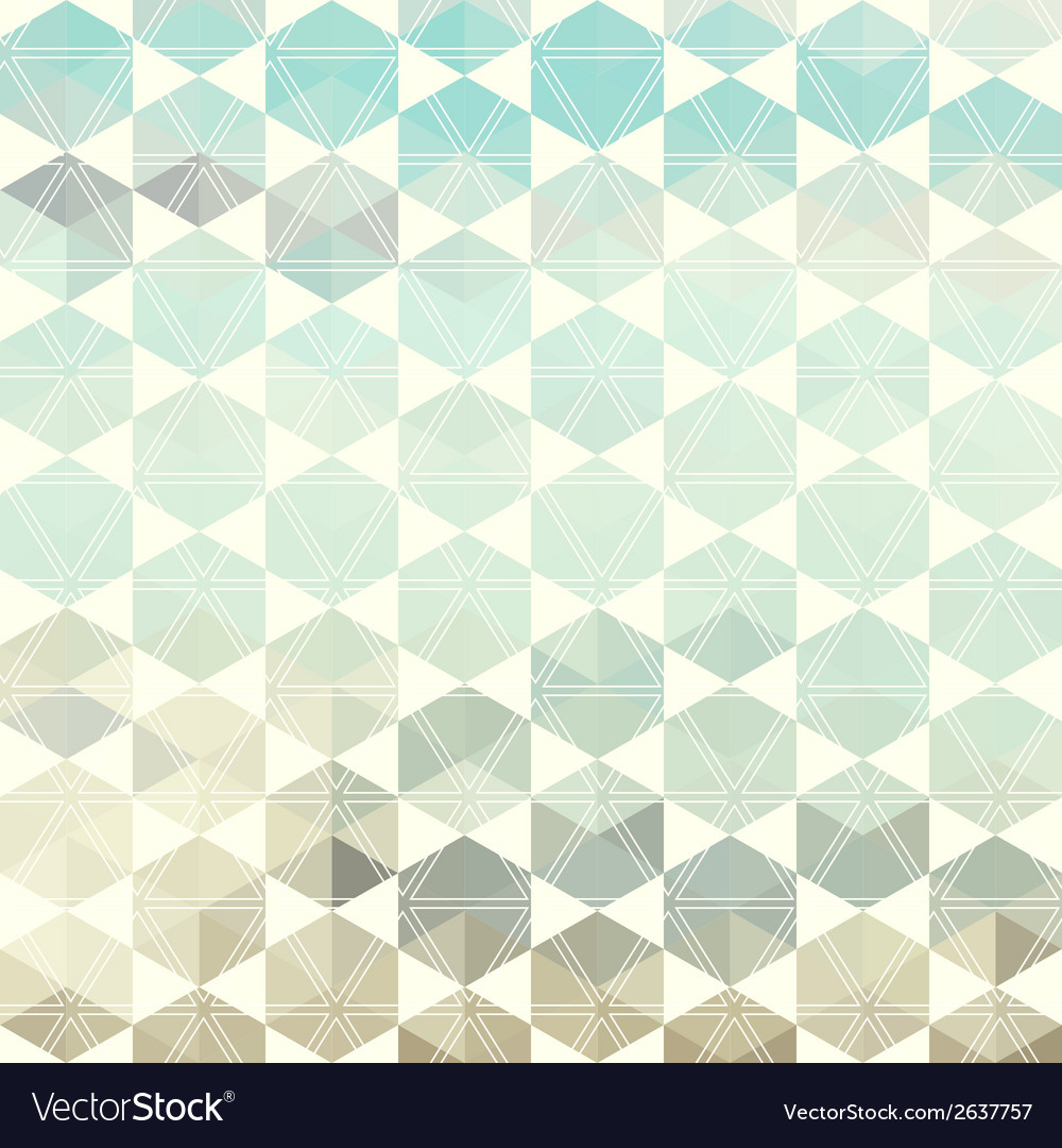 Retro pattern of geometric shapes