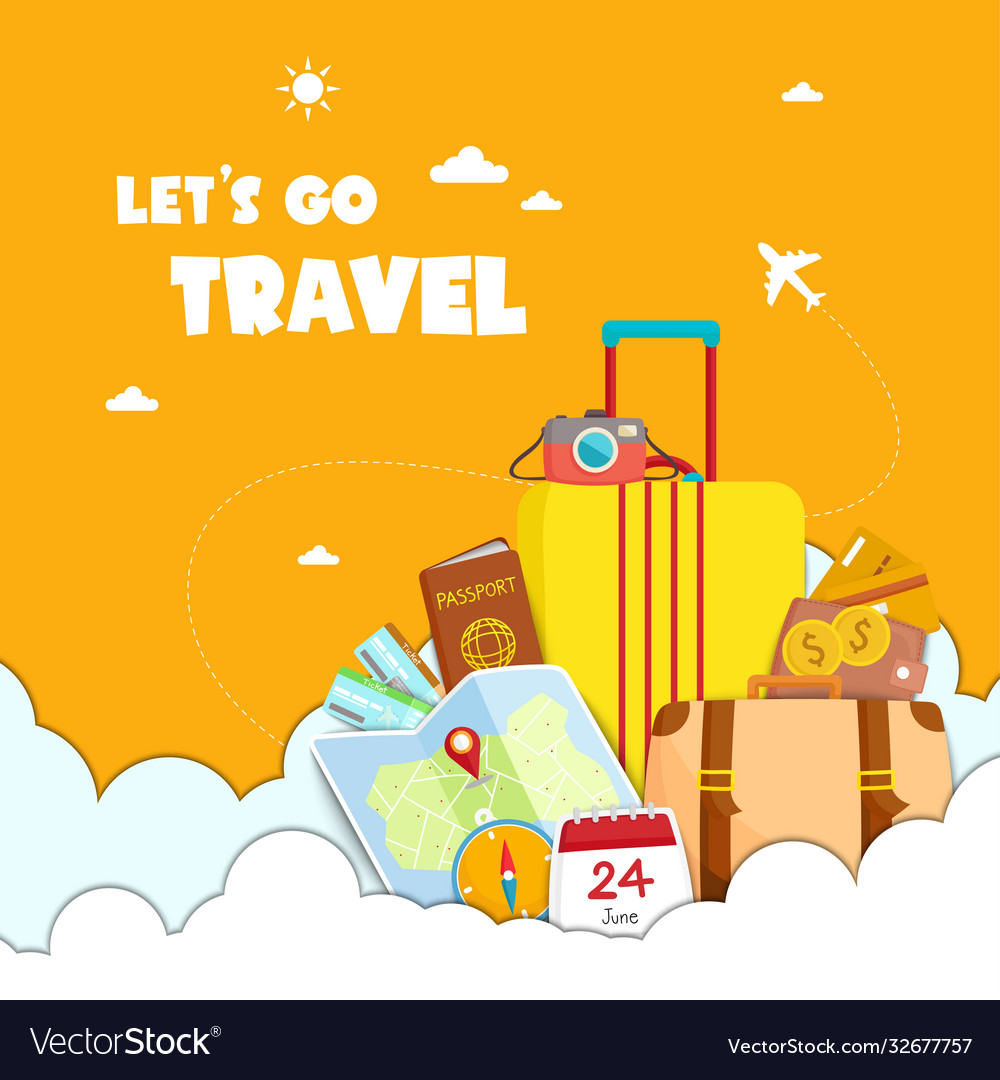 Summer Vacation Travel Airplane