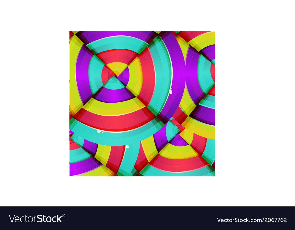 Abstract colorful rainbow curve background design