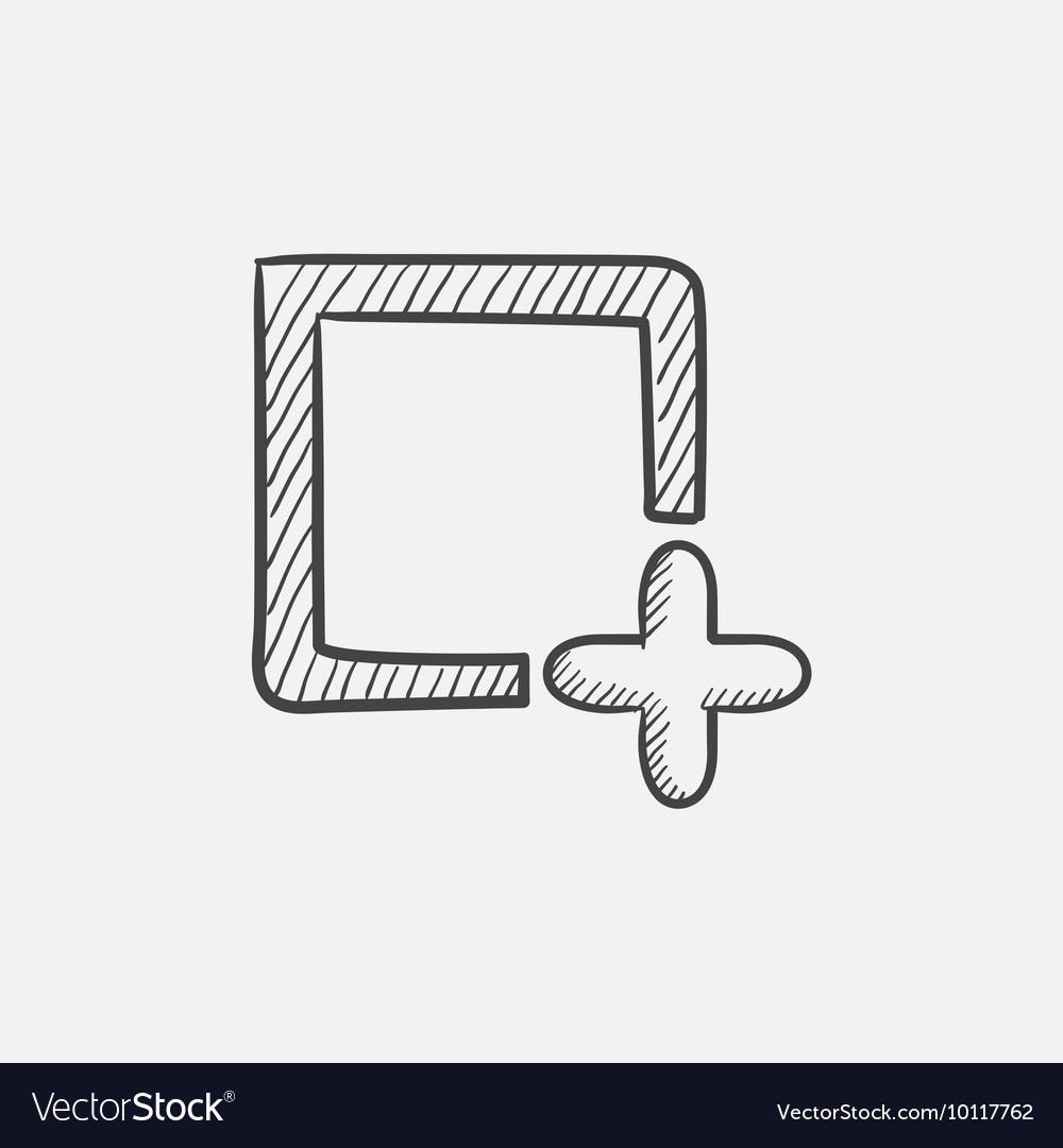 Add file sketch icon