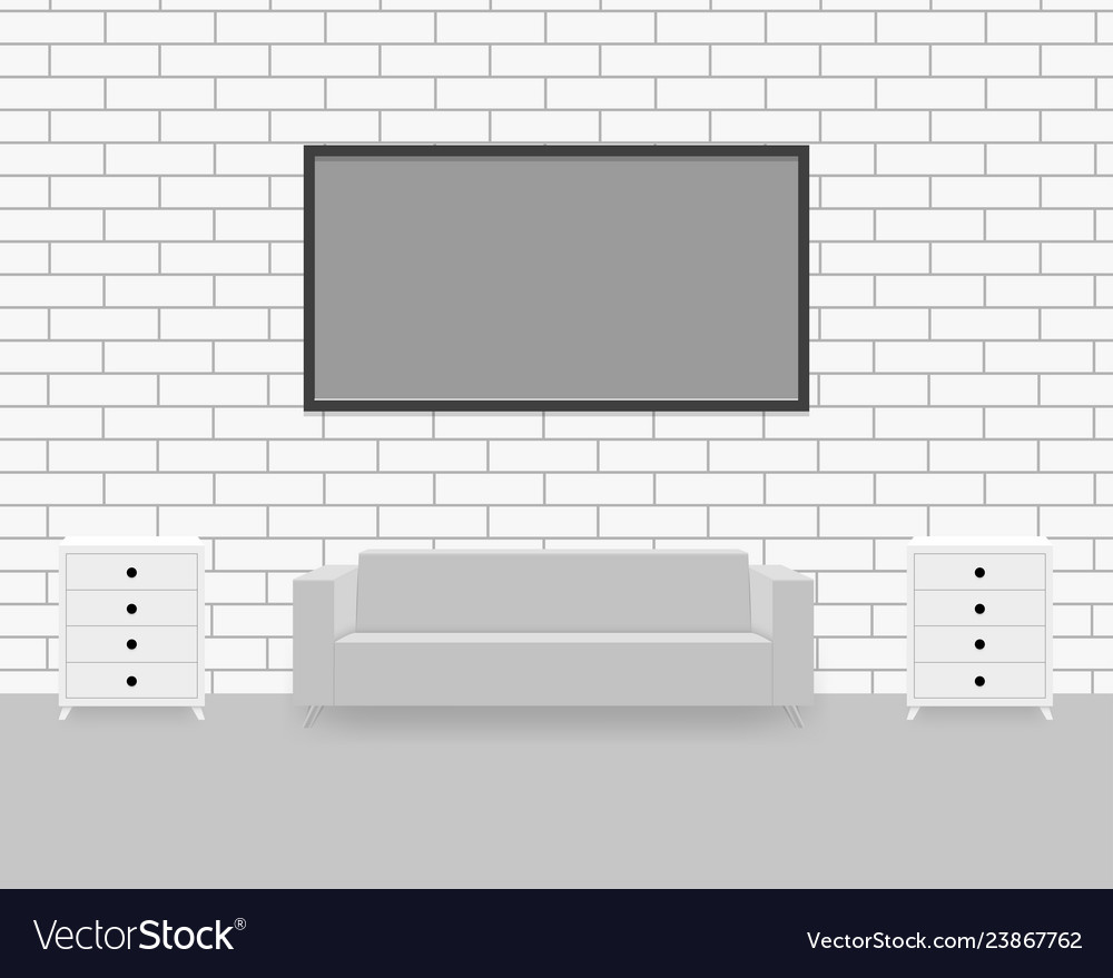 Moderne Innenansicht Vector Image Moderne Innenansicht
