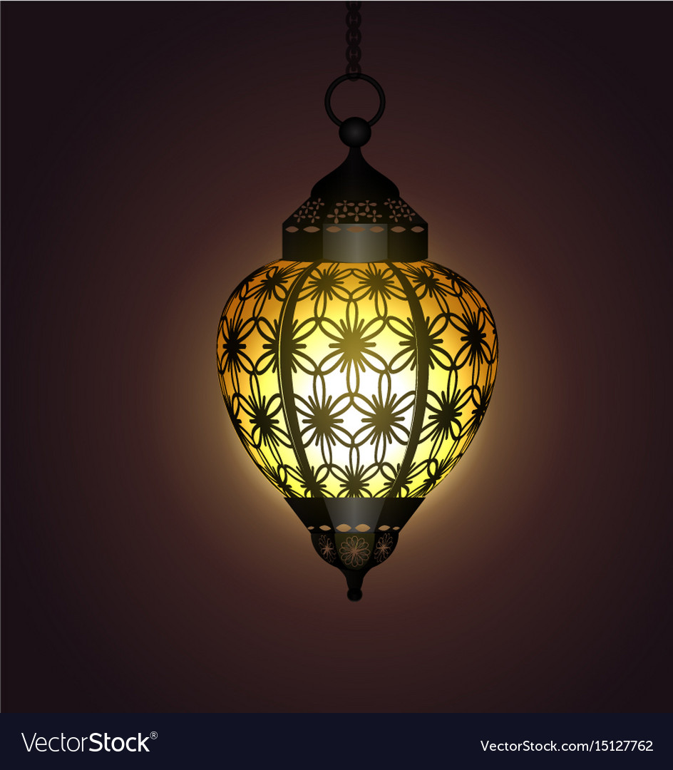 Ramadan kareem arabic lantern