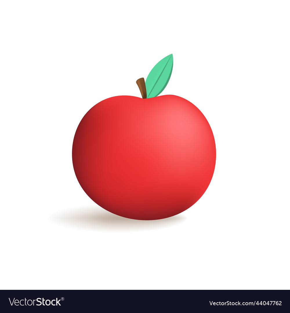 red-apple-fruit-emoji-design-healthy-food-vector-image