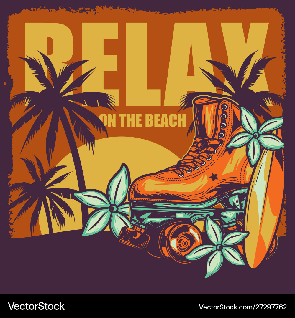 Relax Royalty Free Vector Image - VectorStock