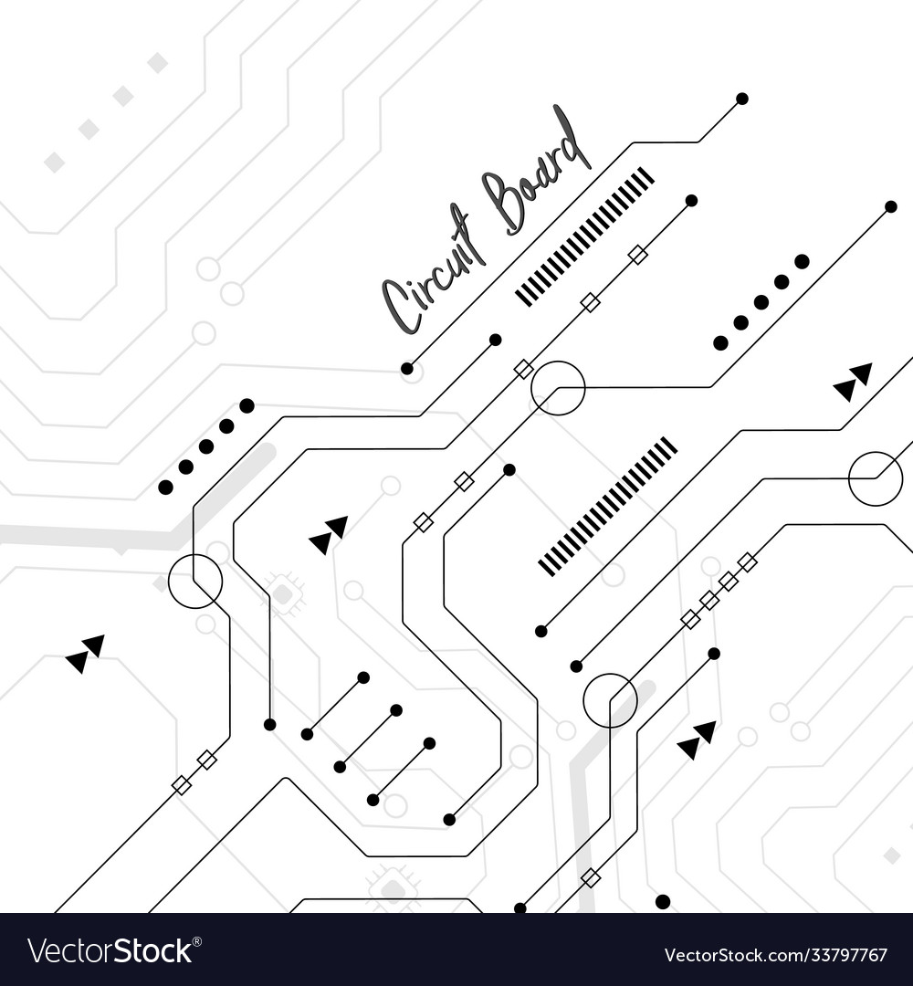 Hintergrund der Technik vector image Hintergrund der Technik